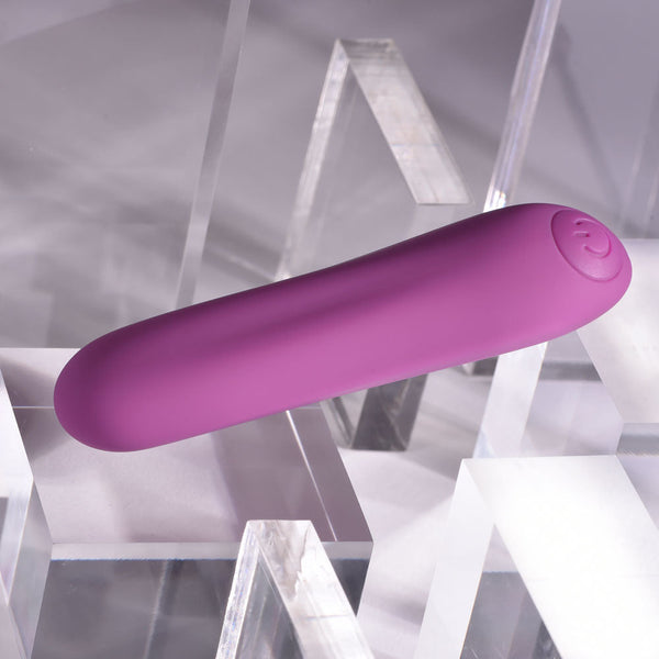 Playboy Pleasure Bullet Purple 9 Cm Usb Rechargeable Bullets