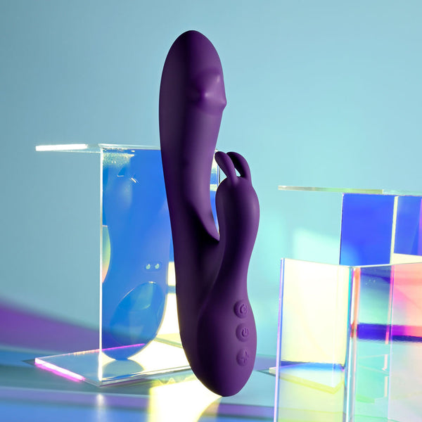 Playboy Pleasure On Repeat Purple 19.7 Cm Usb Rechargeable Rabbit  Rabbit s