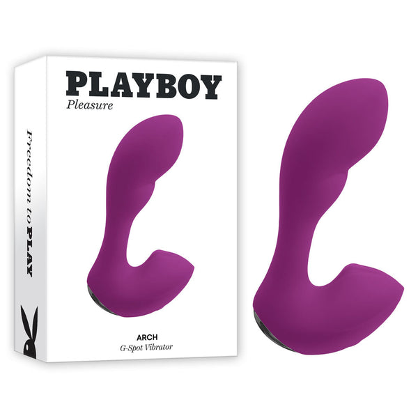 Playboy Pleasure Arch Purple 14.1 Cm Usb Rechargeable G Spot  G Spot s