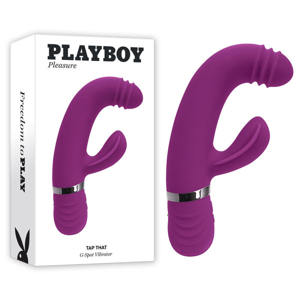 Playboy Pleasure Tap That Purple 16.5 Cm Usb Rechargebale Rabbit  Rabbit s