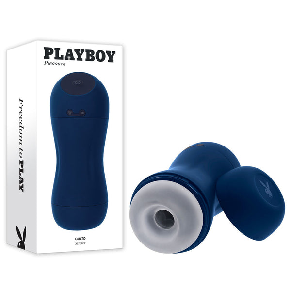 Playboy Pleasure Gusto Usb Rechargeable Vibrating & Sucking Masturbator Sex Dolls & Masturbators