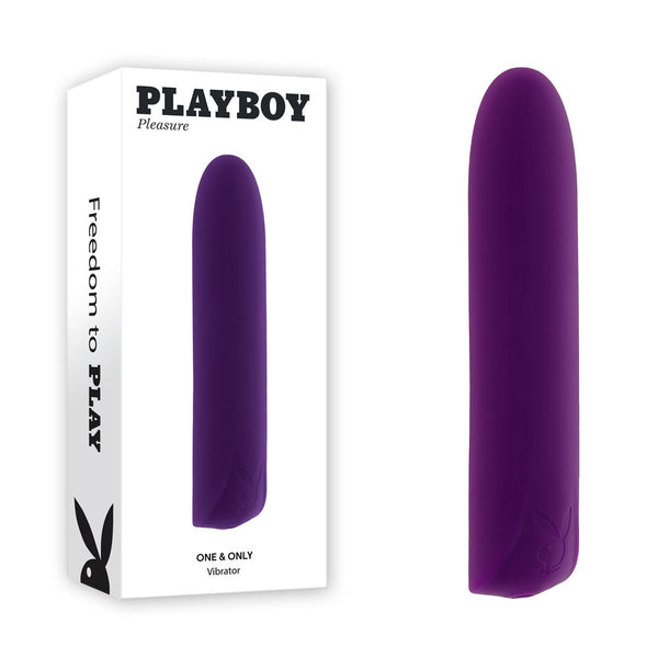 Playboy Pleasure One & Only Purple 12 Cm Usb Rechargeable Bullet Bullets