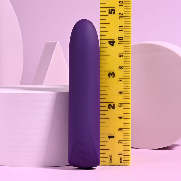 Playboy Pleasure One & Only Purple 12 Cm Usb Rechargeable Bullet Bullets