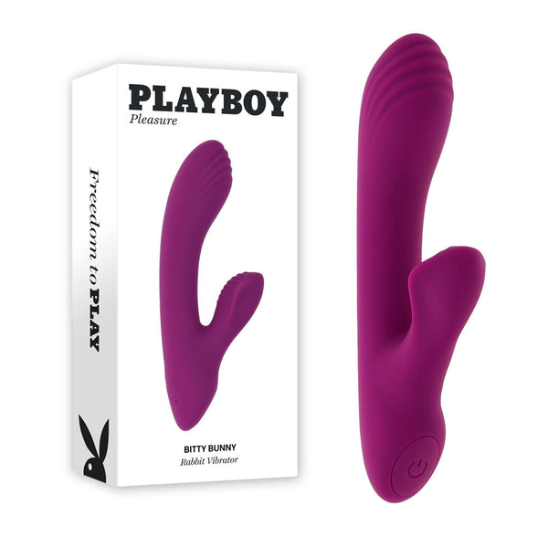 Playboy Pleasure Bitty Bunny Purple 14.7 Cm Usb Rechargeable Rabbit  Rabbit s