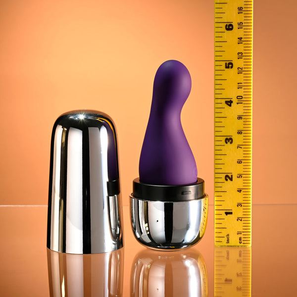 Playboy Pleasure The Jet Set  Purple 10.2 Cm With Self Charging Case Wireless s
