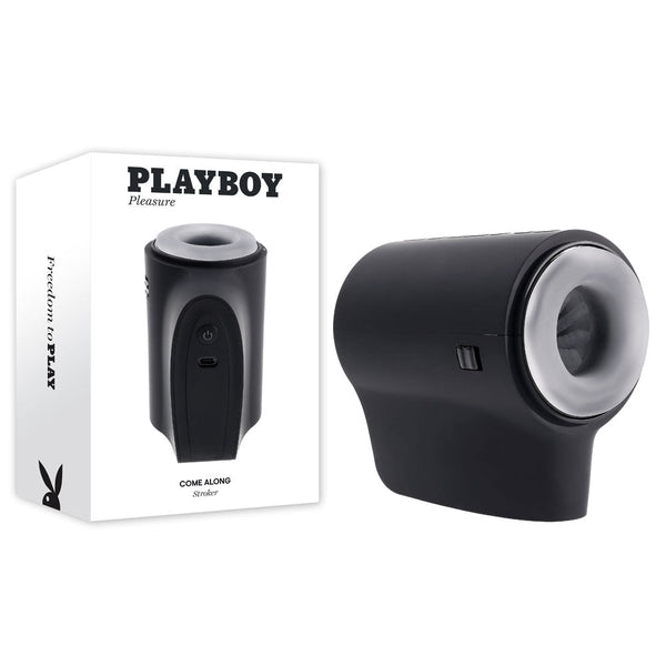Playboy Pleasure Come Along Usb Rechargeable Vibrating Stroker Sex Dolls & Masturbators