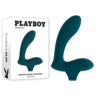 Playboy Pleasure Wrapped Around Your Finger Green Usb Rechargeable Stimulator Clitoral s