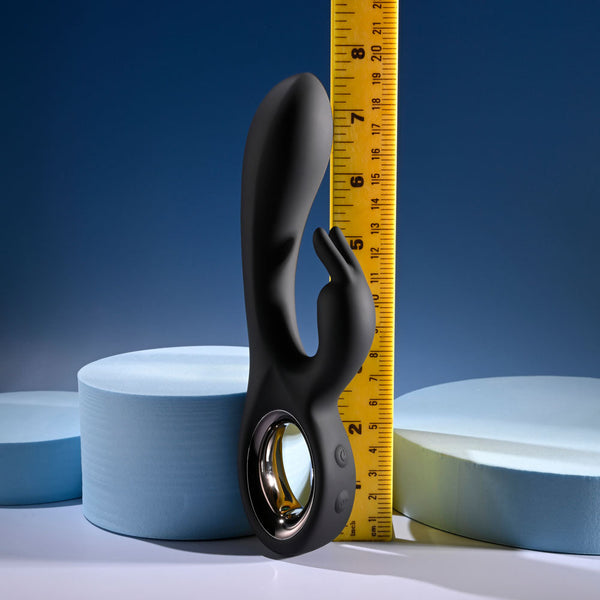 Playboy Pleasure Late Night Bunny Black 20 Cm Usb Rechargeable Rabbit  Rabbit s