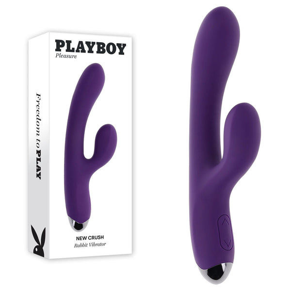 Playboy Pleasure New Crush Purple 20.6 Cm Usb Rechargeable Rabbit  Rabbit s