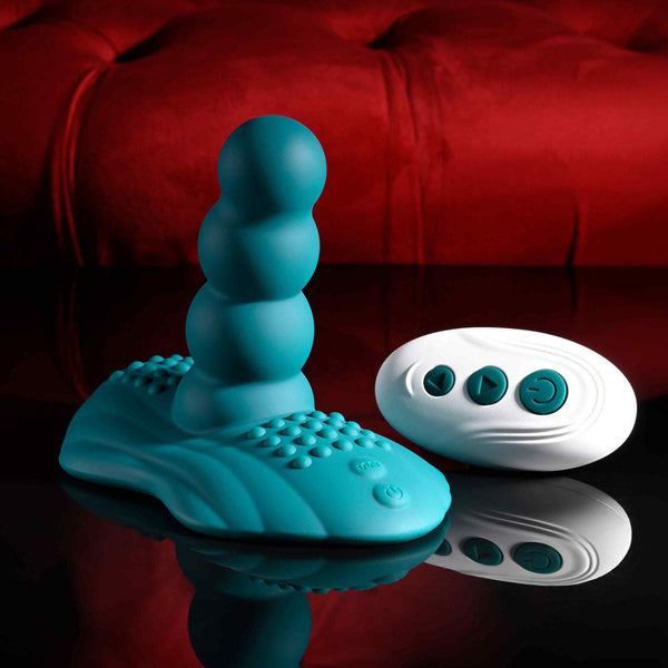 Playboy Pleasure Have A Seat Green Usb Rechargeable Rideable  And Grinder Pad With Remote Sex Grinders