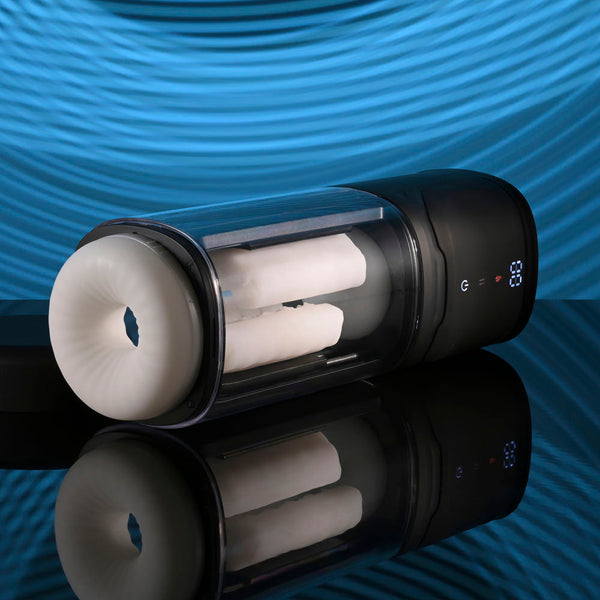 Playboy Pleasure Side Piece Usb Rechargeable Warming Auto Stroker Sex Dolls & Masturbators