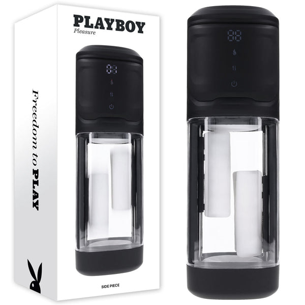 Playboy Pleasure Side Piece Usb Rechargeable Warming Auto Stroker Sex Dolls & Masturbators