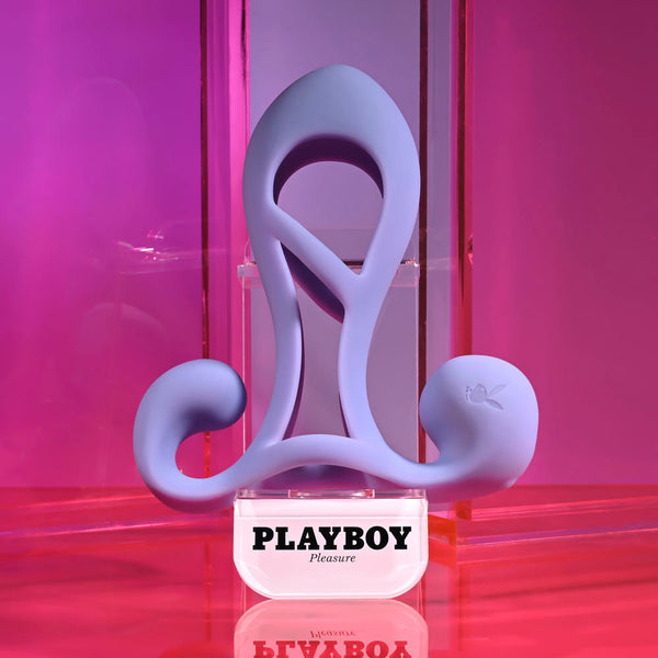 Playboy Pleasure Fantasy Cage Purple Usb Rechargeable Vibrating  Sleeve  Extenders & Enlargers