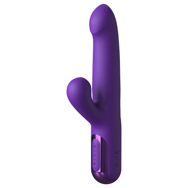 Fantasy For Her Super Sonix Thruster Purple Usb Rechargeable Thrusting Rabbit  Rabbit s