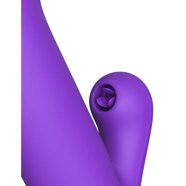 Fantasy For Her Super Sonix Thruster Purple Usb Rechargeable Thrusting Rabbit  Rabbit s