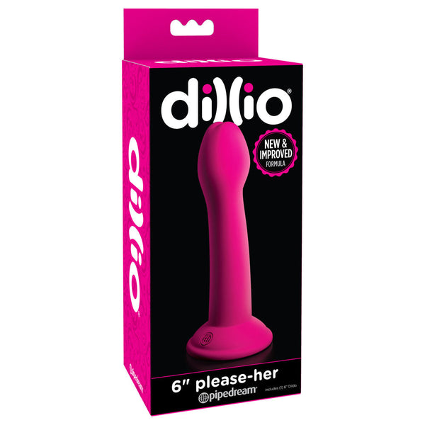 Dillio 6'' Please Her Pink 15.2 Cm Dong Realistic Dildos
