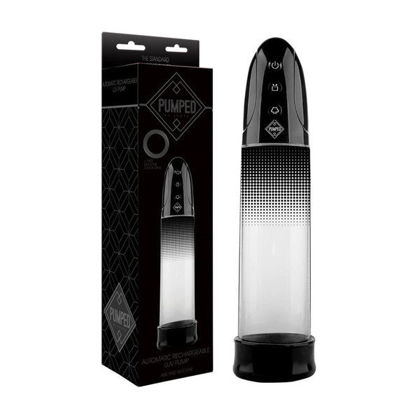 Pumped Automatic Rechargeable Luv Black Usb Powered   Pumps