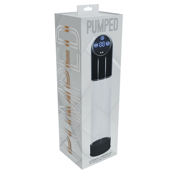 Pumped Automatic Waterproof Black Black/Clear Usb Rechargeable   Pumps