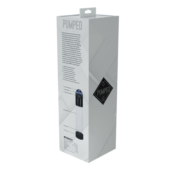 Pumped Automatic Waterproof Black Black/Clear Usb Rechargeable   Pumps