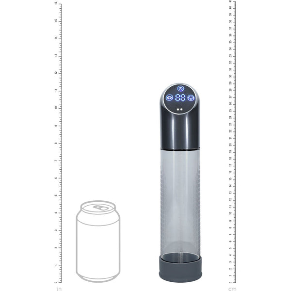 Pumped Automatic Waterproof Gunmetal Clear Usb Rechargeable   Pumps