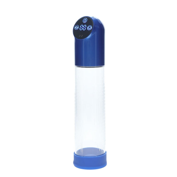 Pumped Automatic Waterproof Metal Blue/Clear Usb Rechargeable   Pumps