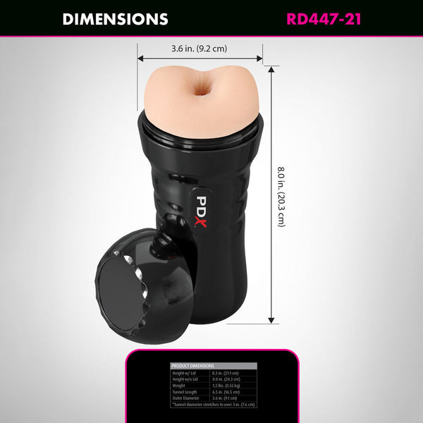 Pdx Wet Bussies Super Bangin Butt Light Flesh Anal Stroker Masturbators