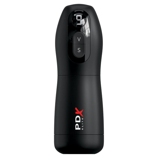 Pdx Elite Suck O Matic Usb Rechargeable Sucking & Vibrating Masturbator Masturbators