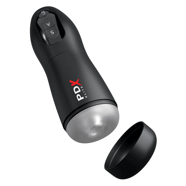 Pdx Elite Suck O Matic Usb Rechargeable Sucking & Vibrating Masturbator Masturbators