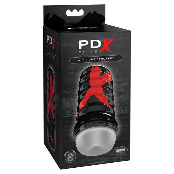 Pdx Elite Air Tight Stroker Frosted Clear Masturbators