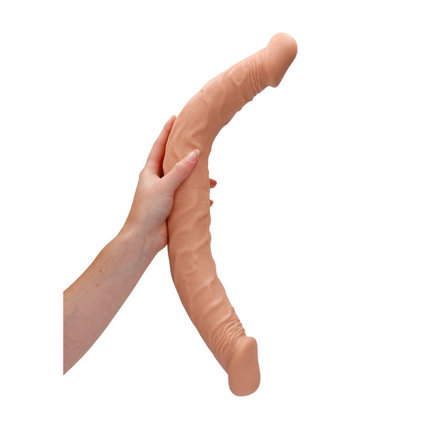 Realrock 18'' Double Dildo Flesh 46 Cm Dong Realistic Dildos