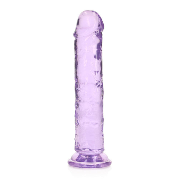 Realrock 18 Cm Straight Dildo Purple (7'') Dong Realistic Dildos