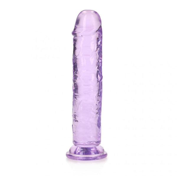 Realrock 18 Cm Straight Dildo Purple (7'') Dong Realistic Dildos