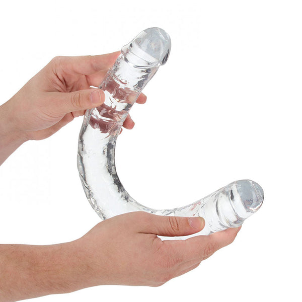 Realrock 45 Cm Double Dong Clear (18'') Double Ended Dildos