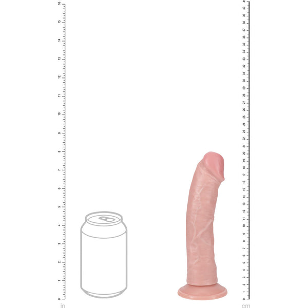 Realrock 20Cm Vibrating  Flesh 20.3 (8'') Usb Rechargeable Dong Realistic Dildos