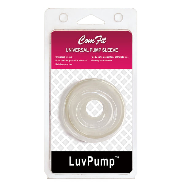 Luvpump Comfit Silicone Sleeve White Universal  Pump  Pumps