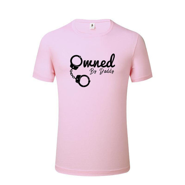 Owned By Daddy Shirt  Ddlg Submissive T Shirts For Fantasy And Fetish Use Fetish Shirts & Tops