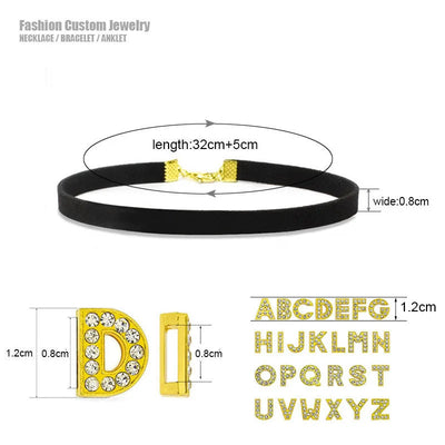 Gold Color Letters Daddys Toy Choker Collar Necklace Men Women Ddlg Role Age Play Suede Leather Chocker Cosplay Jewelry Collars & Leashes