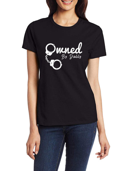 Owned By Daddy Shirt  Ddlg Submissive T Shirts For Fantasy And Fetish Use Fetish Shirts & Tops