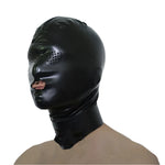 House Of Dasein Latex Gummi Hood Rubber Face Game Mask With Mesh Holes For Men And Women S Lm286 Hoods