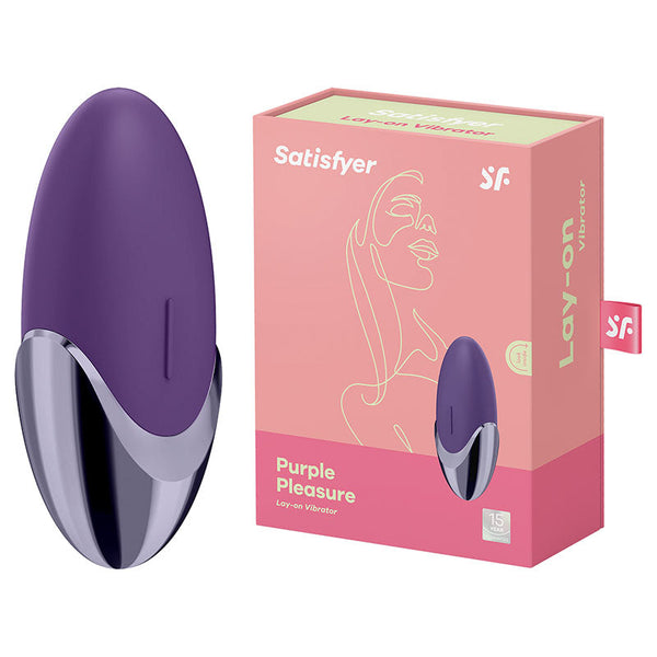 Satisfyer Purple Pleasure Usb Rechargeable Stimulator Massagers & Wands