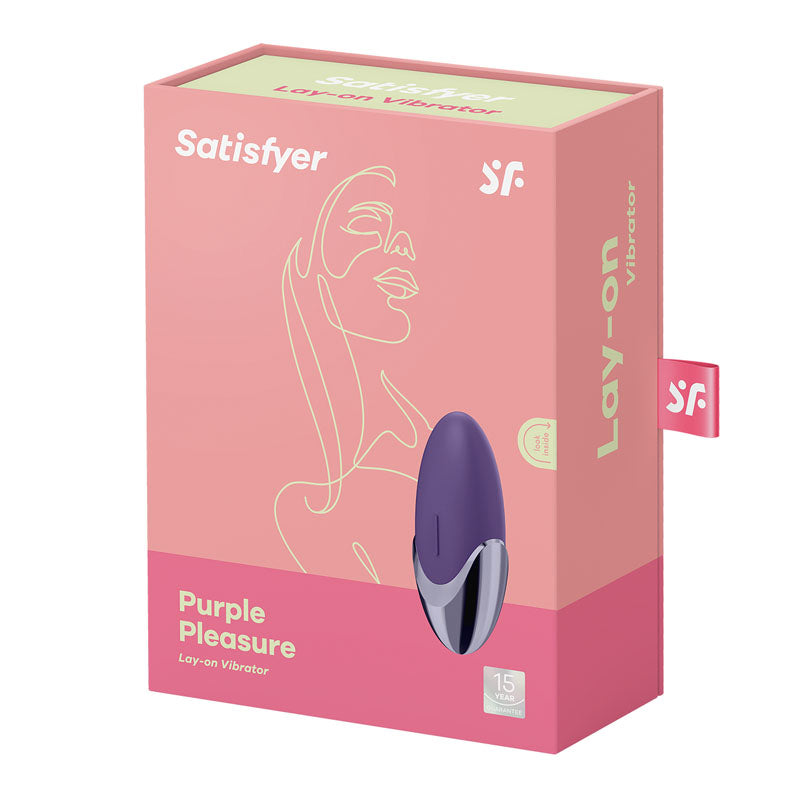 Satisfyer Purple Pleasure Usb Rechargeable Stimulator Massagers & Wands