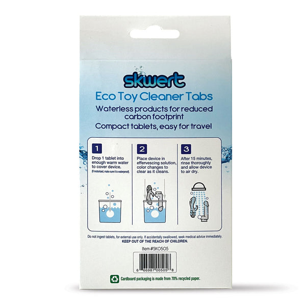 Skwert Eco Toy Cleaner Tabs 30 Count Toy Cleaners
