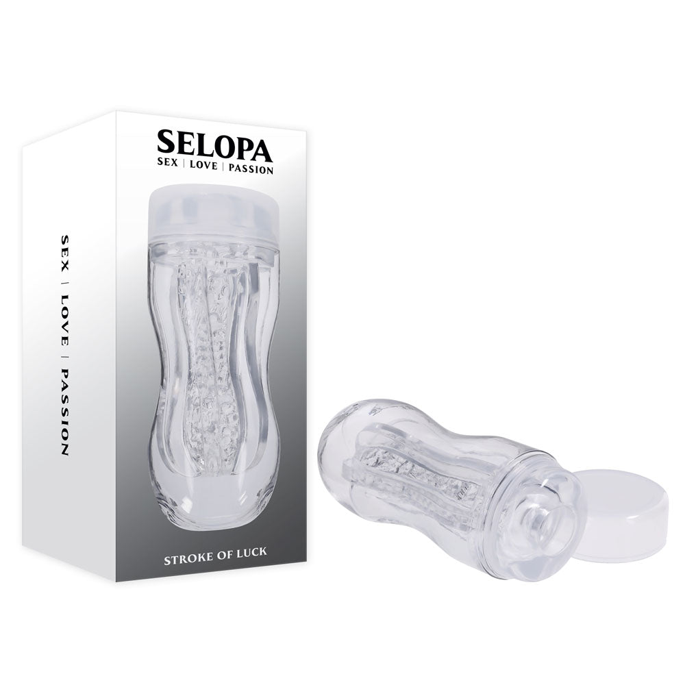Selopa Stroke Of Luck Clear Stroker Masturbators