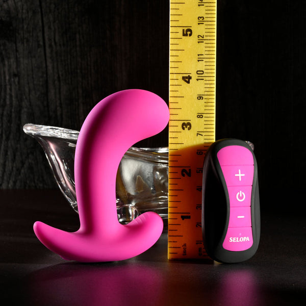 Selopa Hooking Up Pink 9.5Cm Usb Rechargeable  With Wireless Remote Wireless s