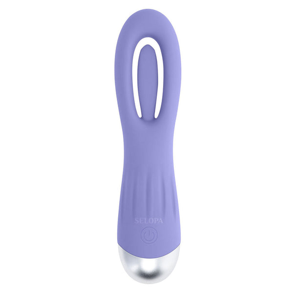 Selopa In A Flap Purple 15Cm Usb Rechargeable Flicking Stimulator Clitoral s