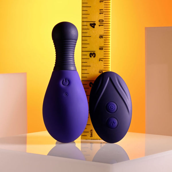 Selopa Egg Me On Purple 10Cm Usb Rechargeable With Wireless Remote Bullets