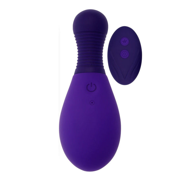 Selopa Egg Me On Purple 10Cm Usb Rechargeable With Wireless Remote Bullets