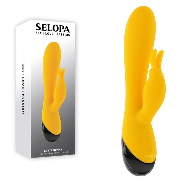 Selopa Buzzz Bunny Yellow 19.7 Cm Usb Rechargeable Rabbit  Rabbit s