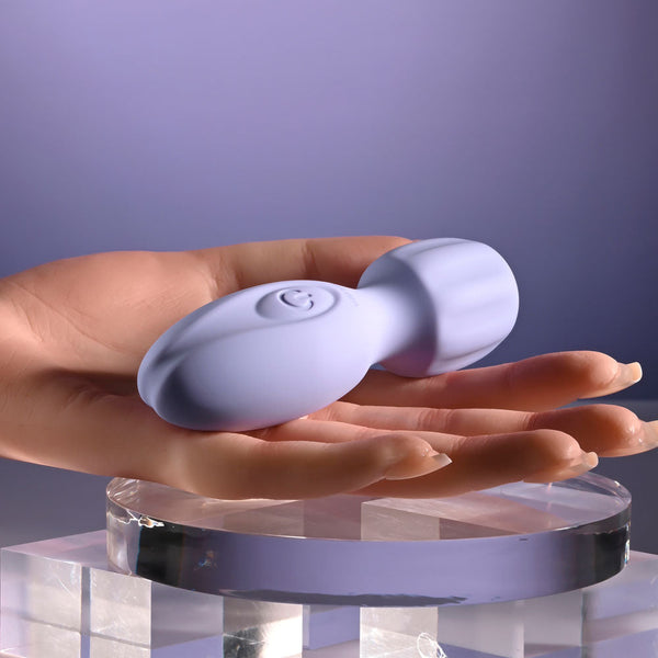 Selopa Lil' Wand Purple 11 Cm Usb Rechargeable Massage Massagers & Wands