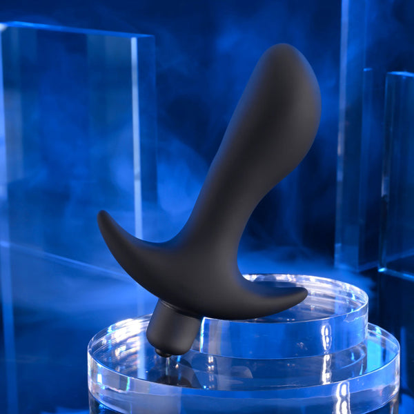 Selopa P Spot Trainer Black 12.7 Cm Vibrating Prostate Massager Vibrating Butt Plugs